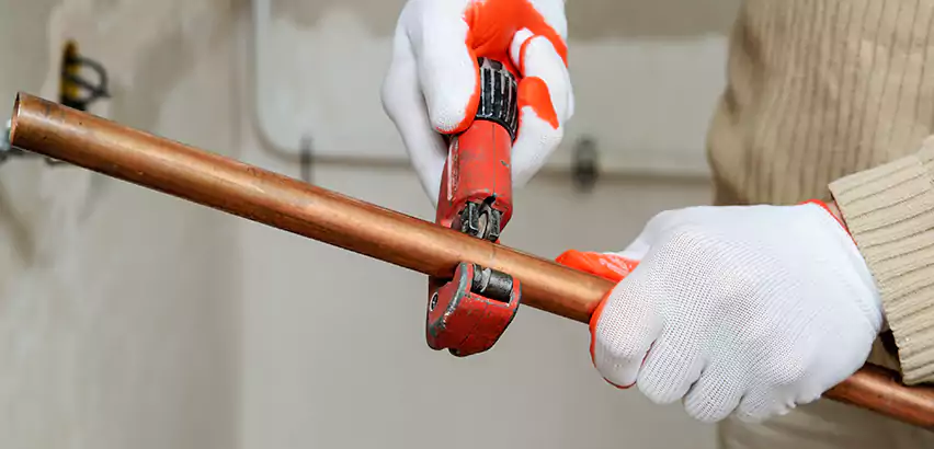 Temporary Copper Pipe Repair Tucker, GA