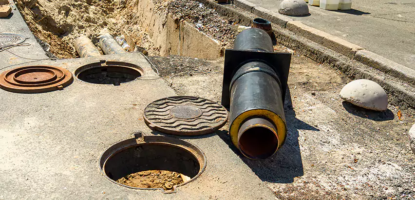 Lateral Sewer Line Replacement in Tucker